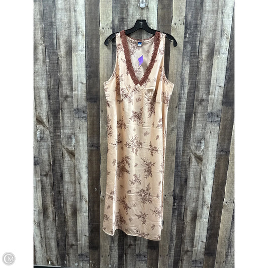 Dress Casual Maxi By Old Navy In Multi-colored, Size: Xl
