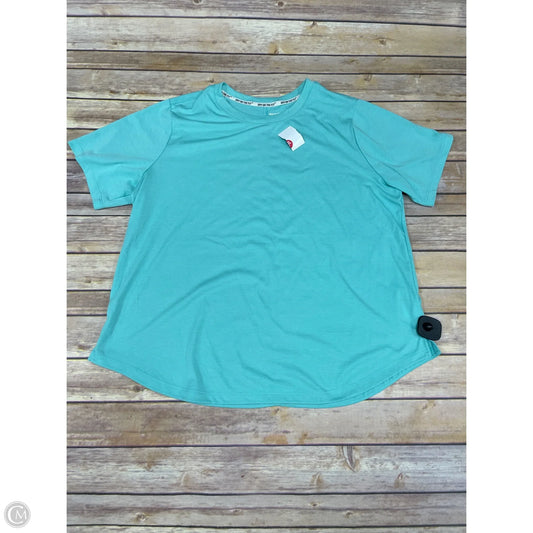 Top Short Sleeve By Duluth Trading In Aqua, Size: L