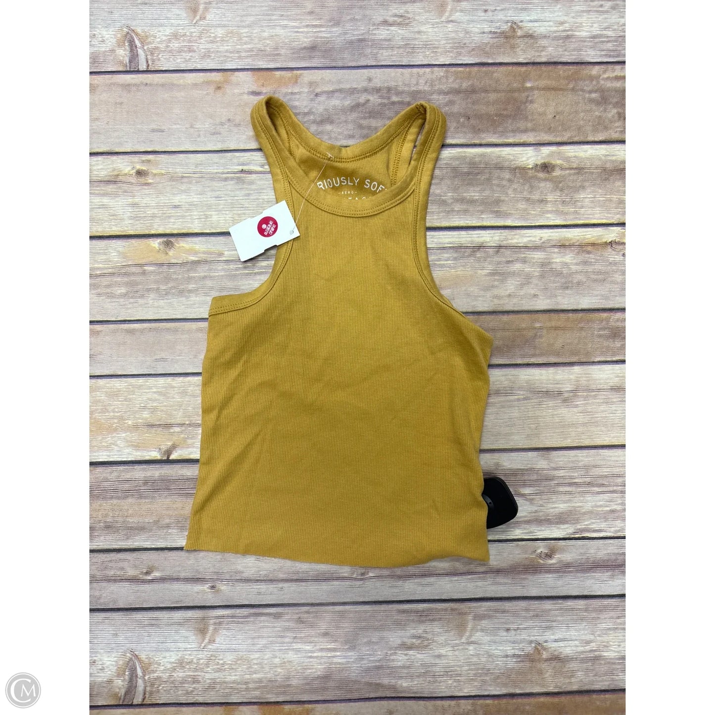 Top Sleeveless By Aeropostale In Yellow, Size: Xs