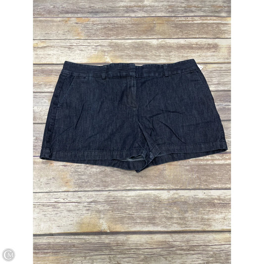 Shorts By Loft In Blue Denim, Size: 14