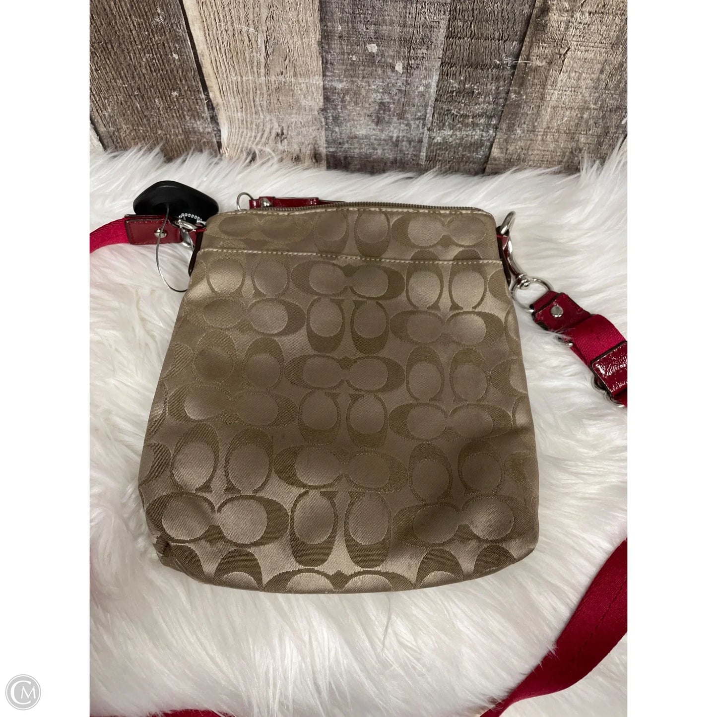 Crossbody Designer By Coach, Size: Medium