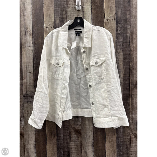 Jacket Other By Cme In White, Size: 1x