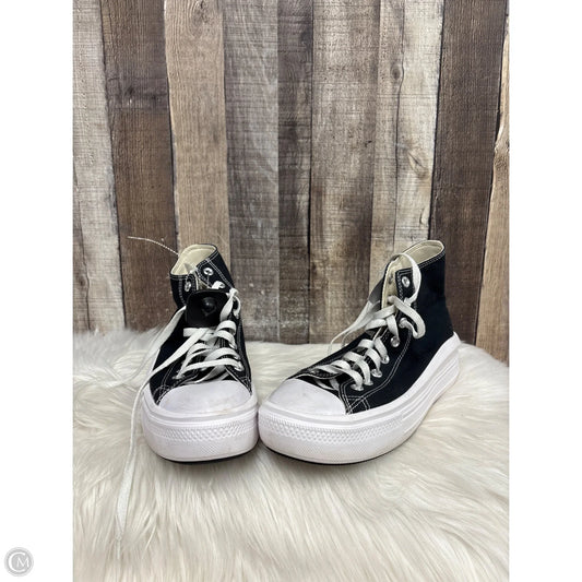 Shoes Sneakers By Converse In Black & White, Size: 10