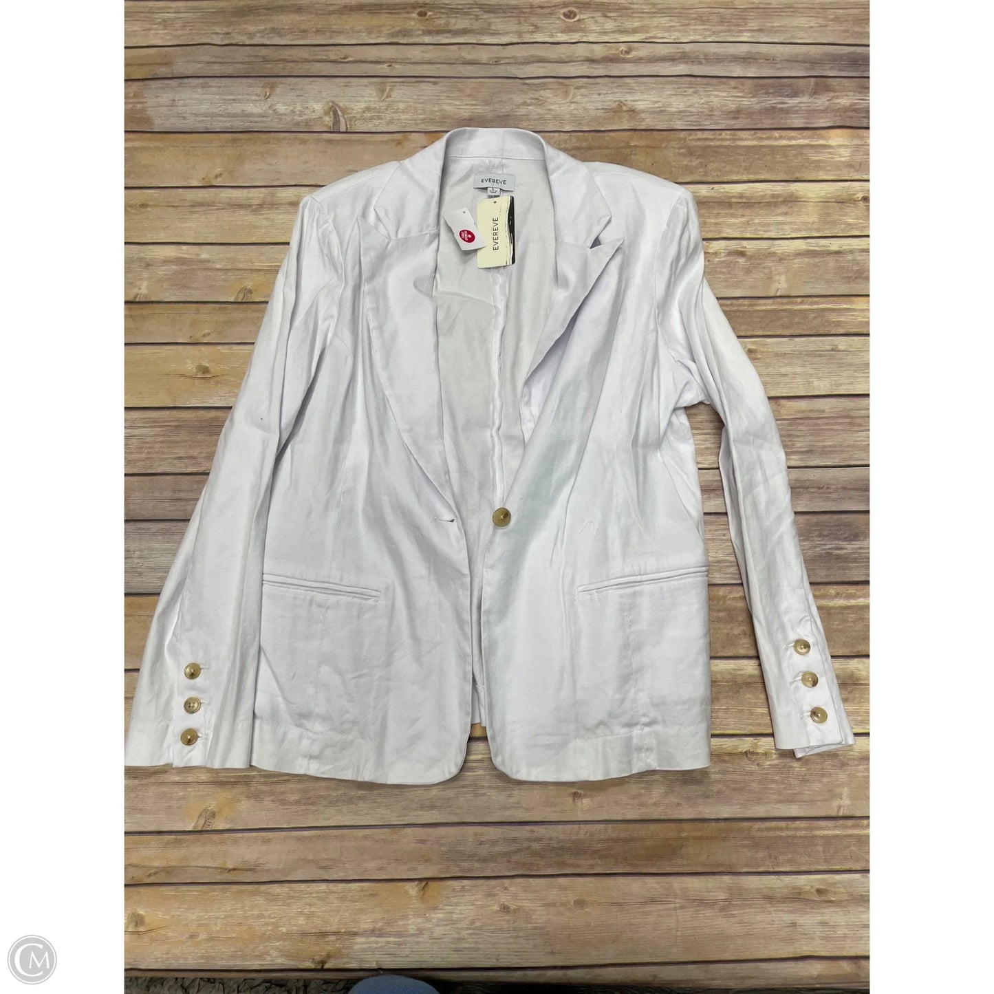 Blazer By Evereve In White, Size: L