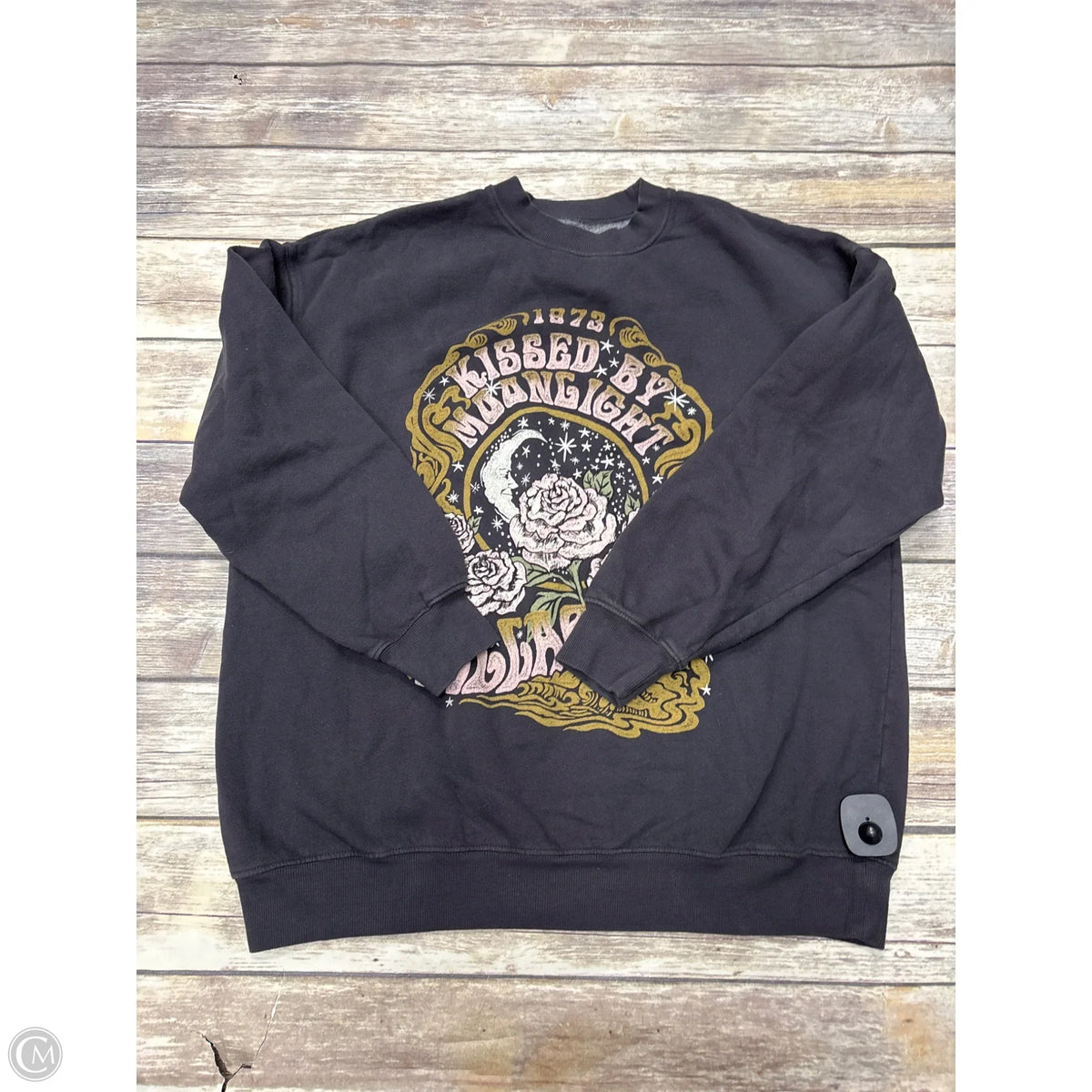 Sweater By Billabong In Black, Size: M