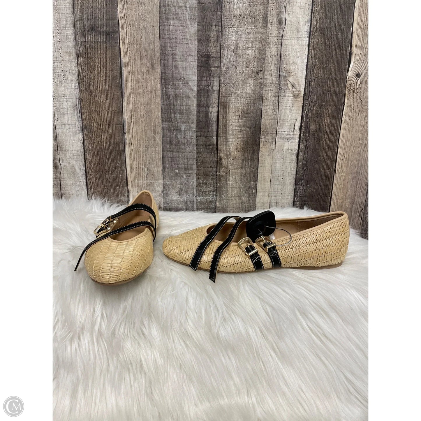 Shoes Flats By Universal Thread In Tan, Size: 7