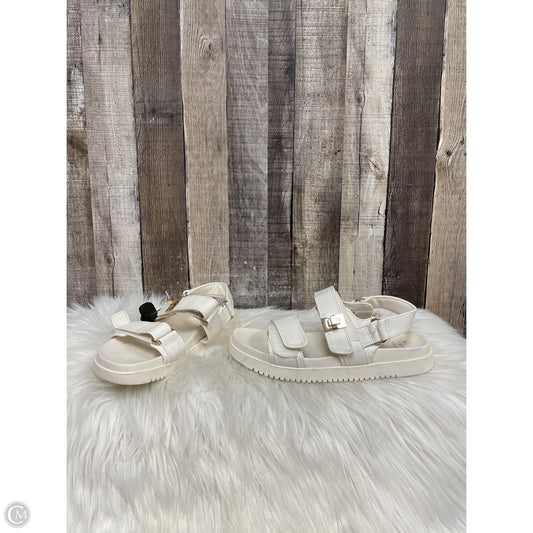 Sandals Flats By A New Day In Cream, Size: 6.5