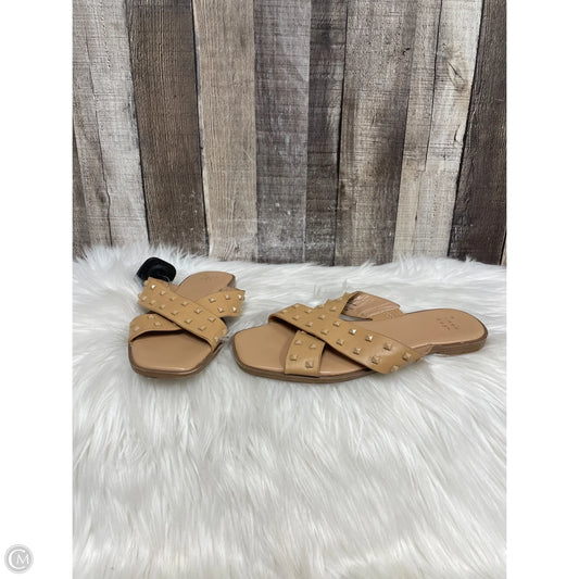 Sandals Flats By A New Day In Tan, Size: 6