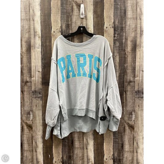 Sweater By We The Free In Grey, Size: M