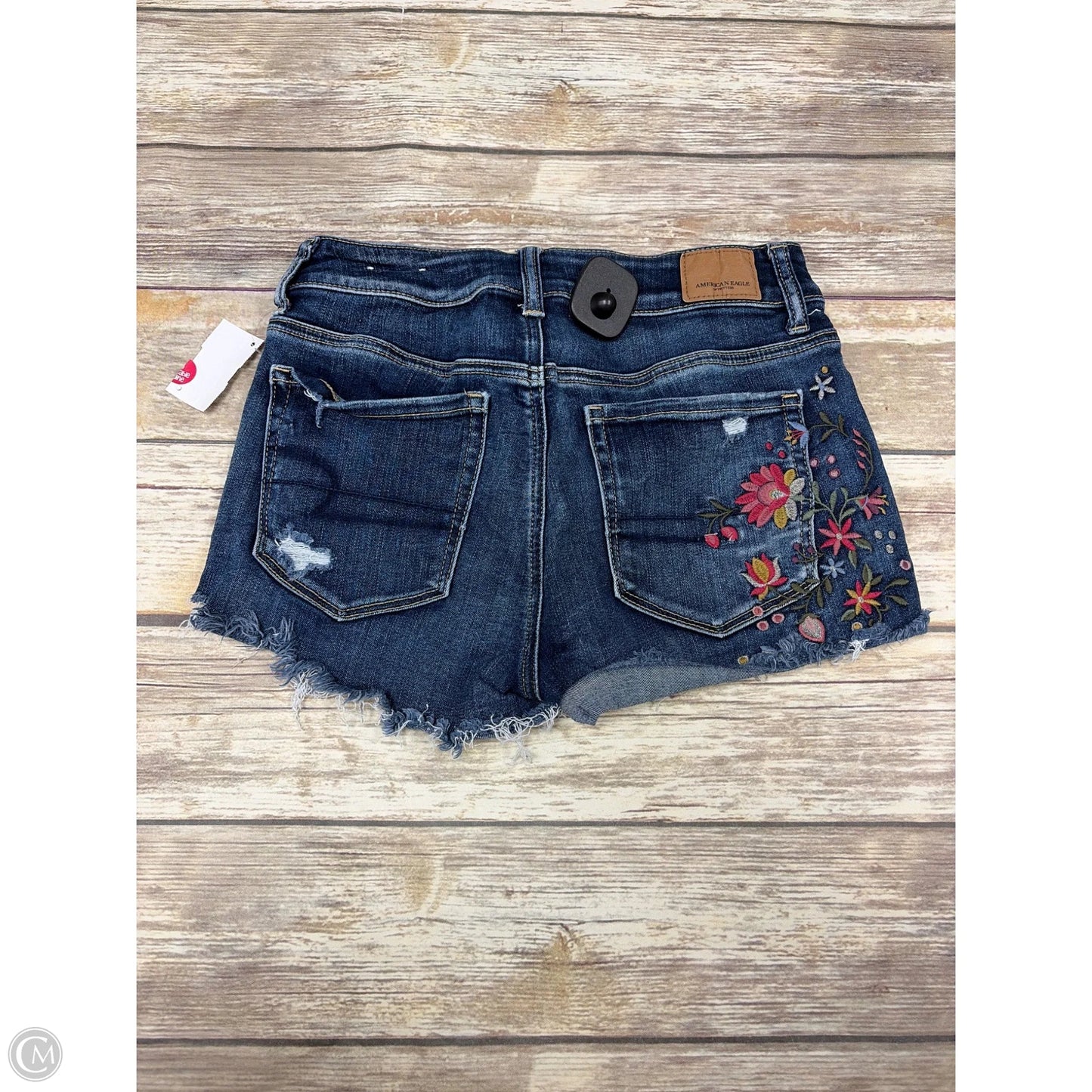 Shorts By American Eagle In Blue Denim, Size: 4