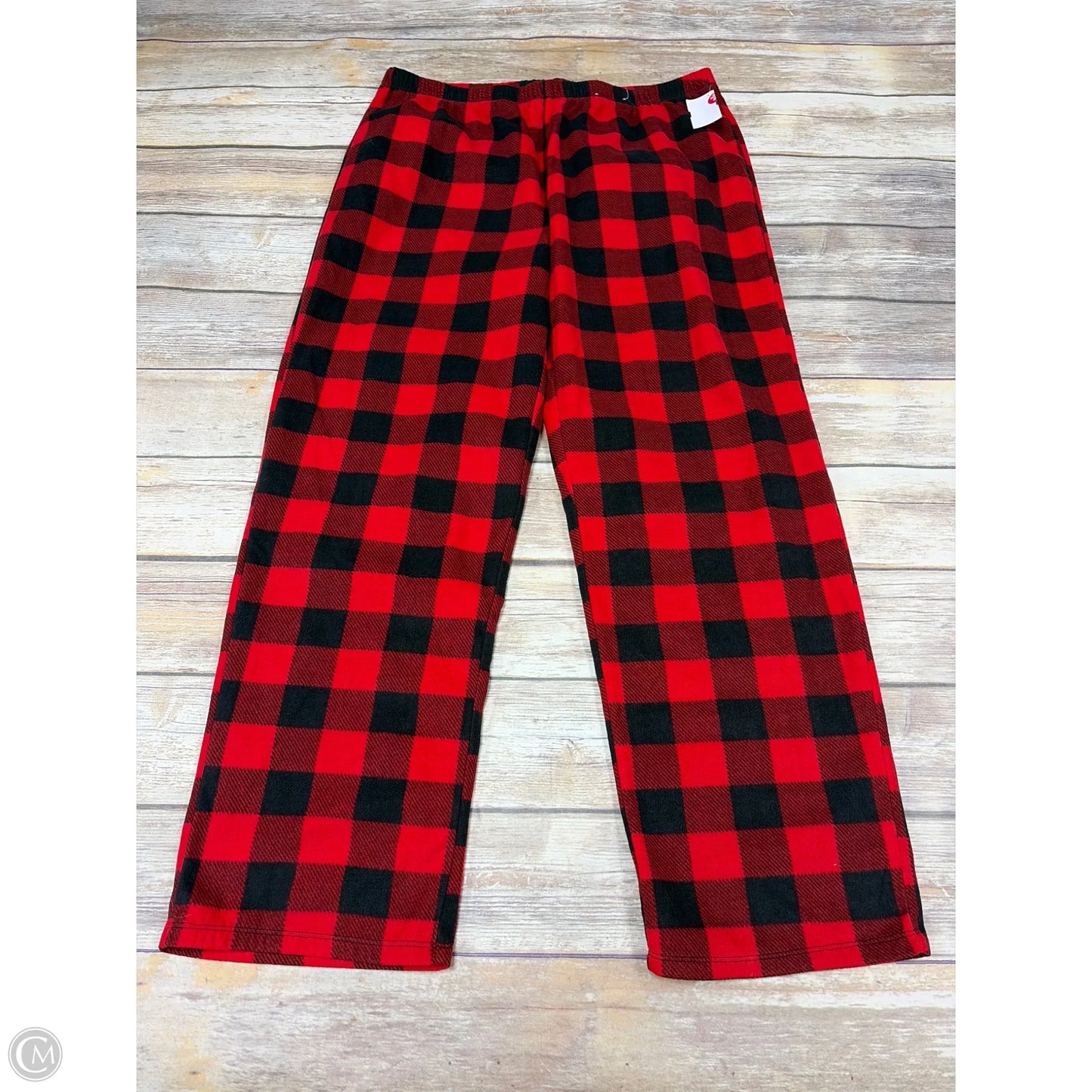 Pajama Pants By Cme In Plaid Pattern, Size: L