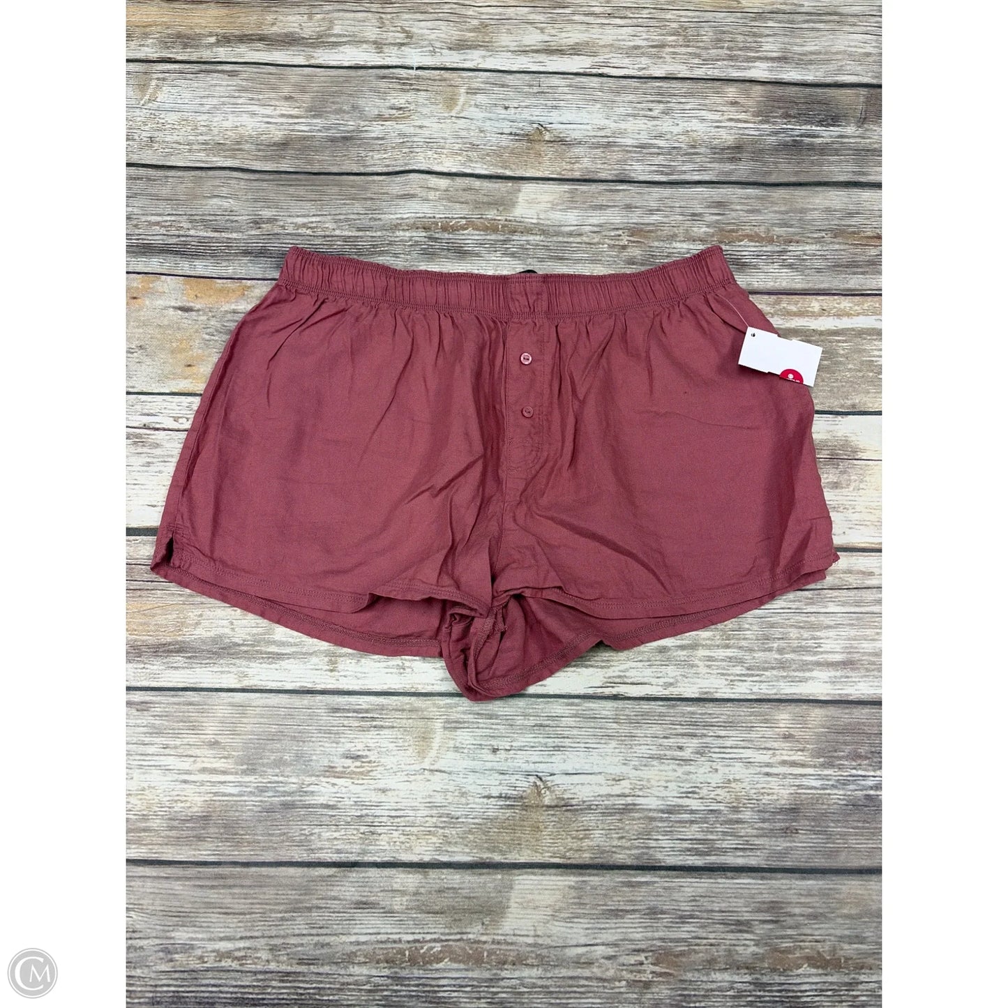 Shorts By Pink In Red, Size: M