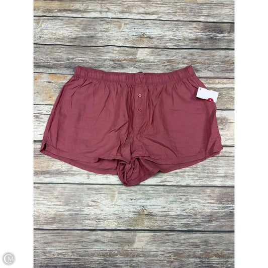 Shorts By Pink In Red, Size: M