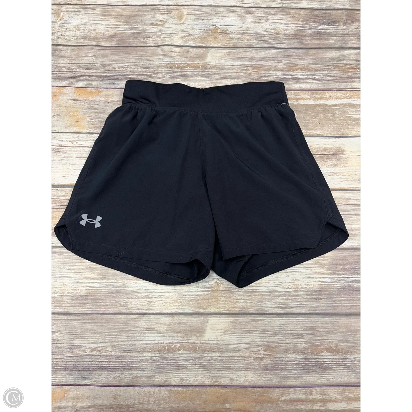 Athletic Shorts By Under Armour In Black, Size: S