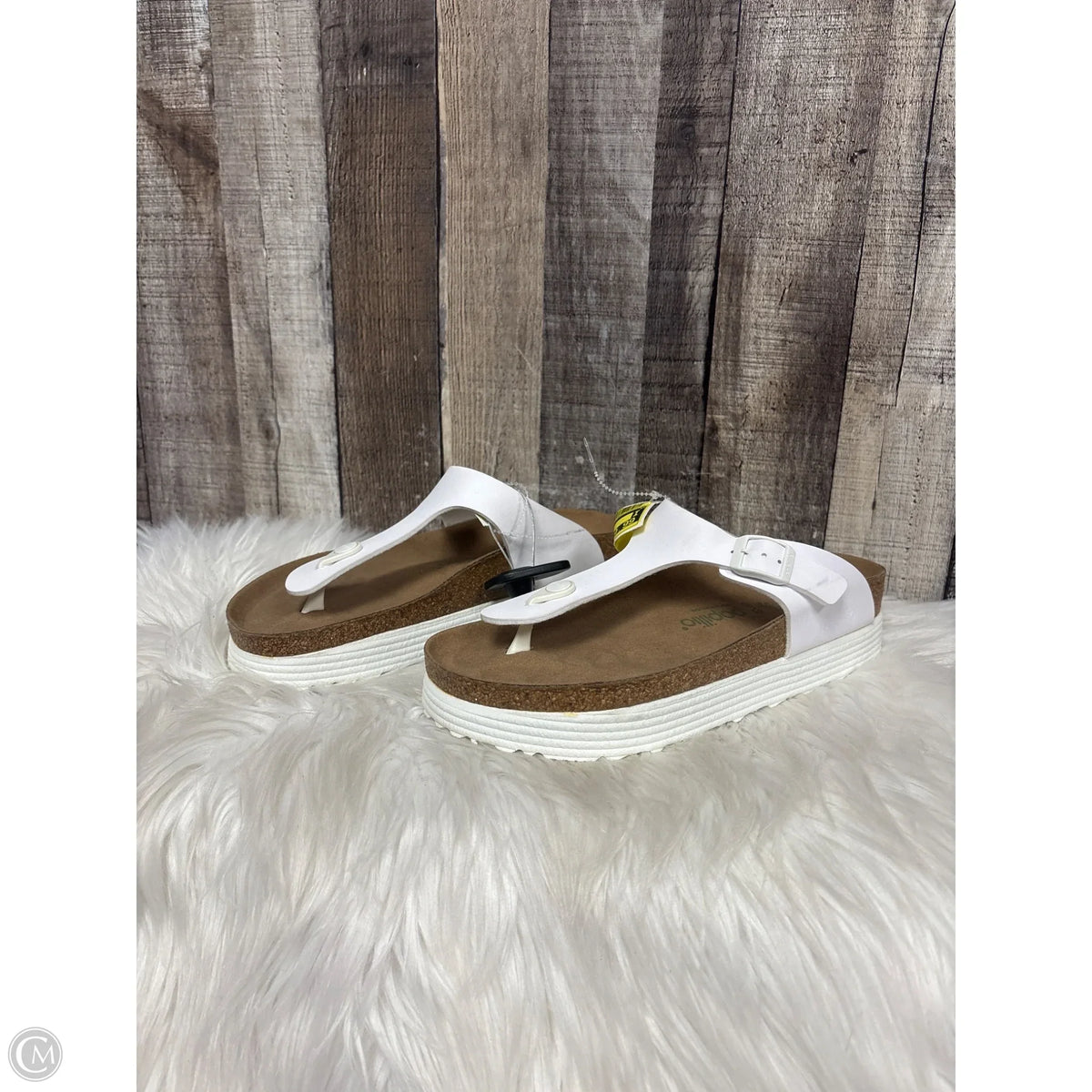 Sandals Flats By Papillio In White, Size: 9