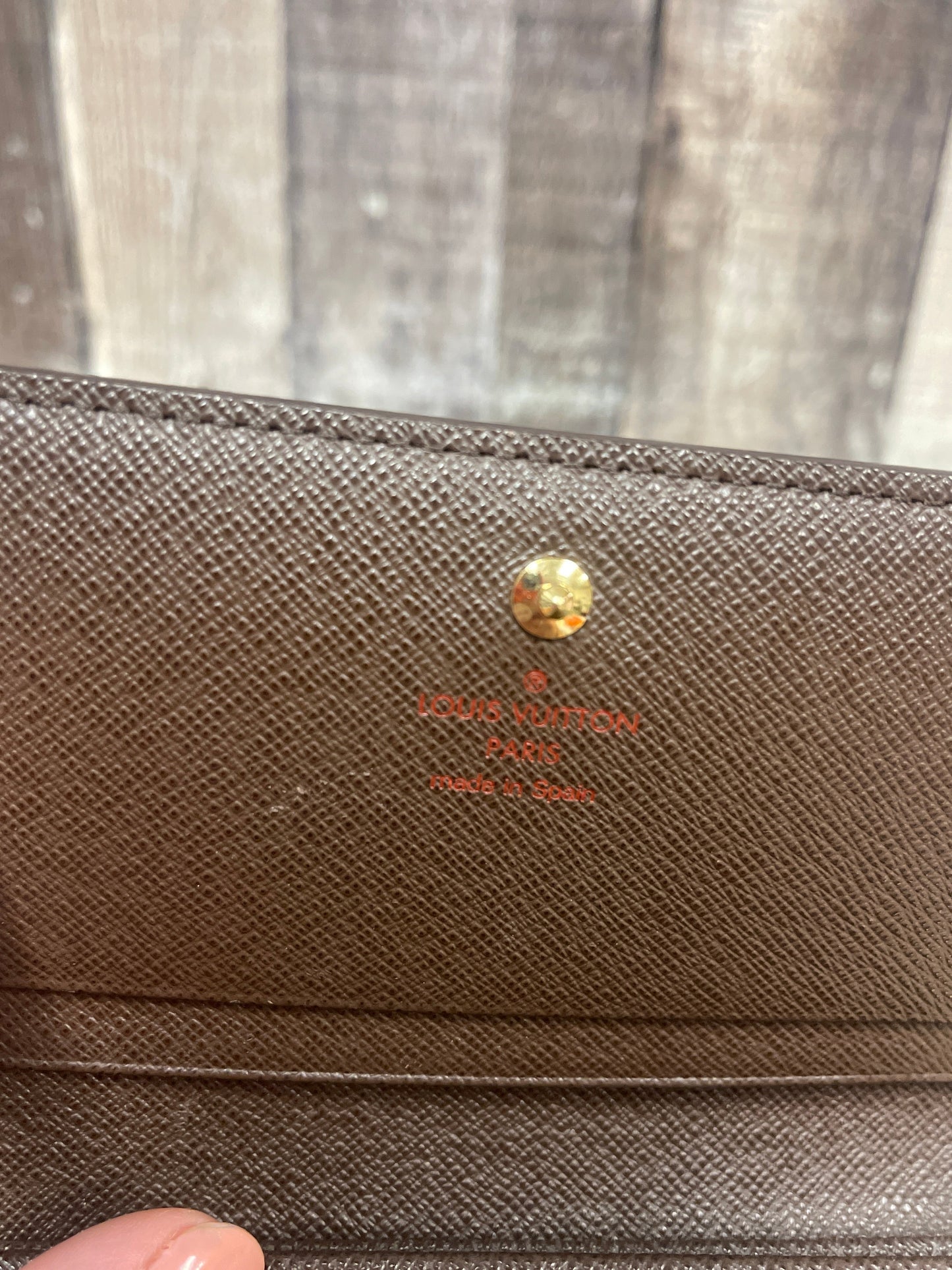 Wallet Luxury Designer Louis Vuitton, Size Medium