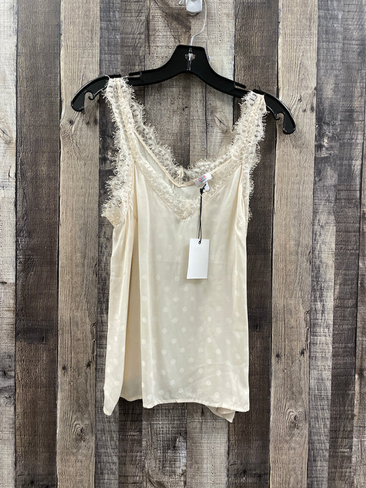 Tank Top By Cme In Cream, Size: S