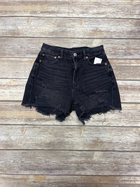 Shorts By American Eagle In Black, Size: 0