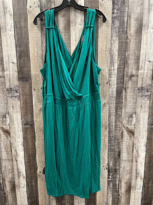 Dress Casual Maxi By Merona In Green, Size: 4