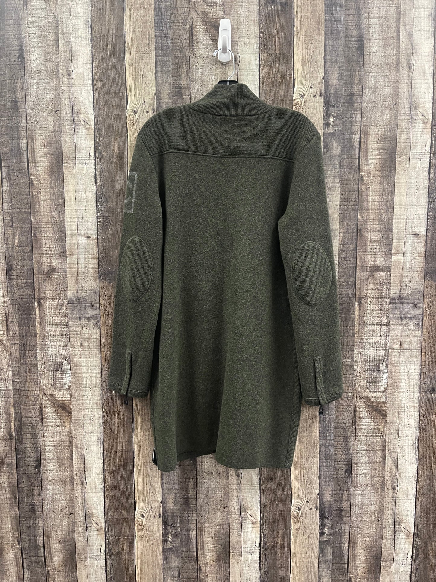 Sweater Cardigan Luxury Designer By Chanel In Green, Size: M