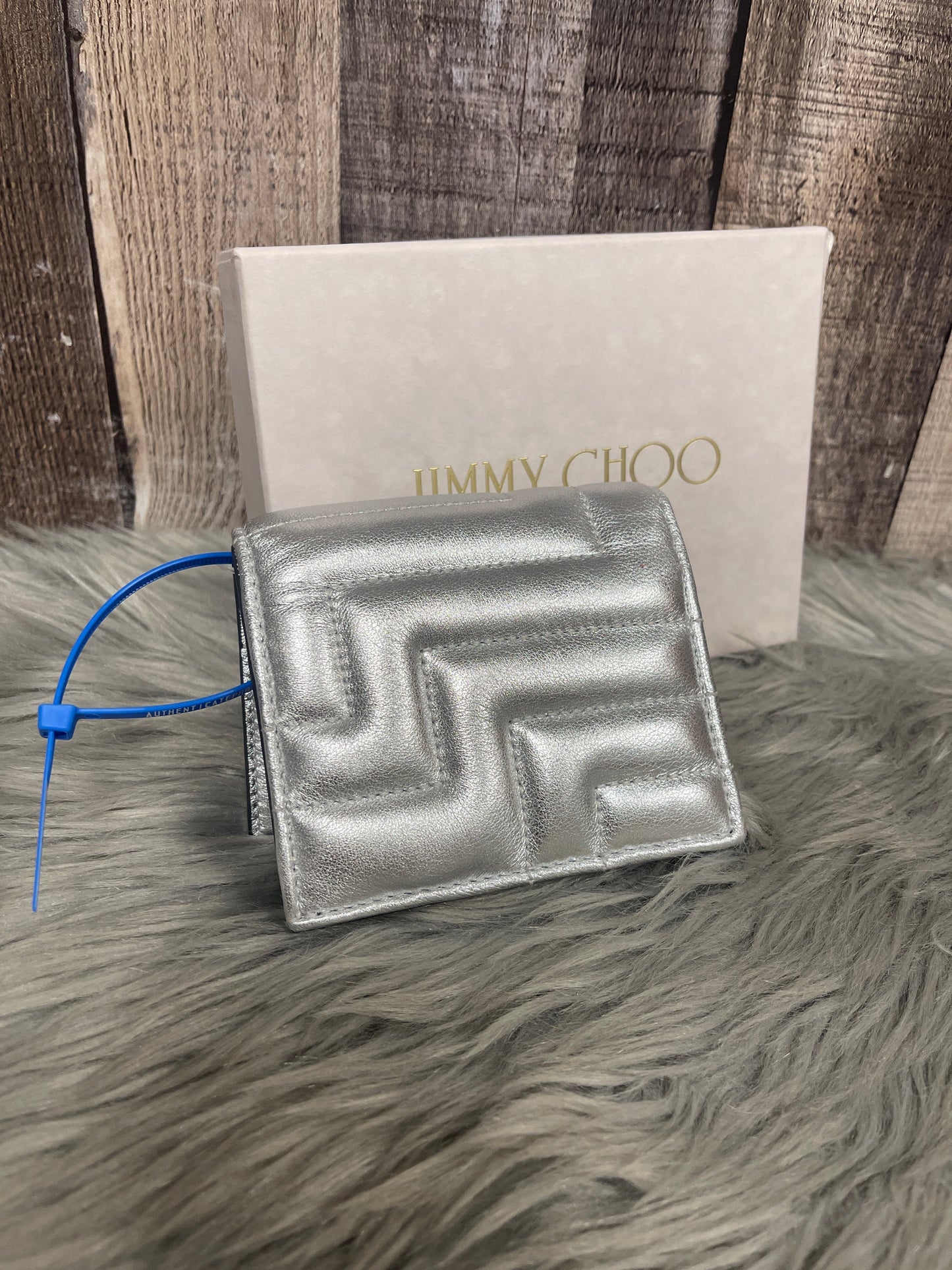 Wallet Luxury Designer By Jimmy Choo, Size: Small