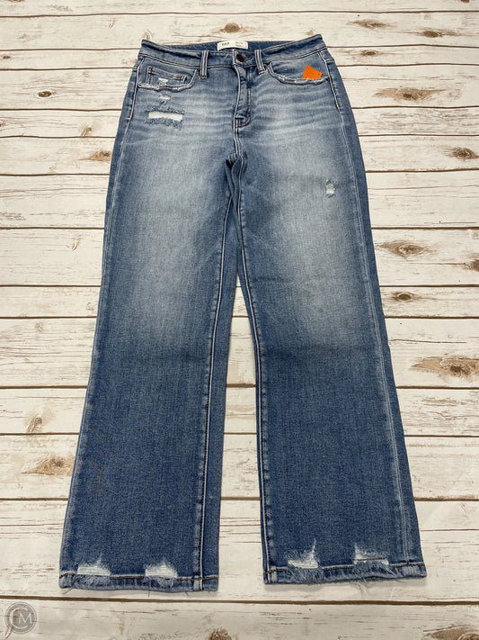 Jeans Straight By Bke In Blue Denim, Size: 8