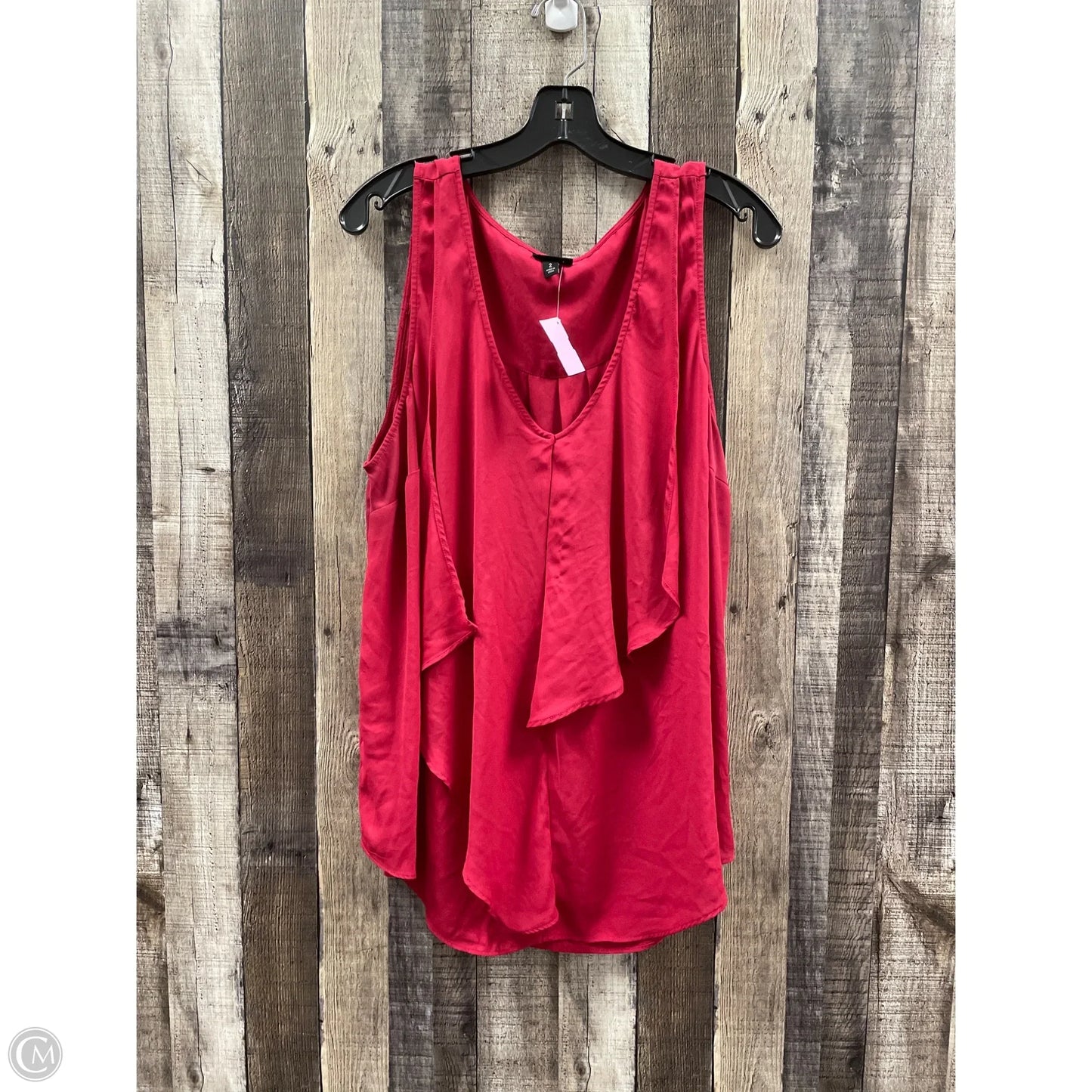 Top Sleeveless By Torrid In Red, Size: 2x