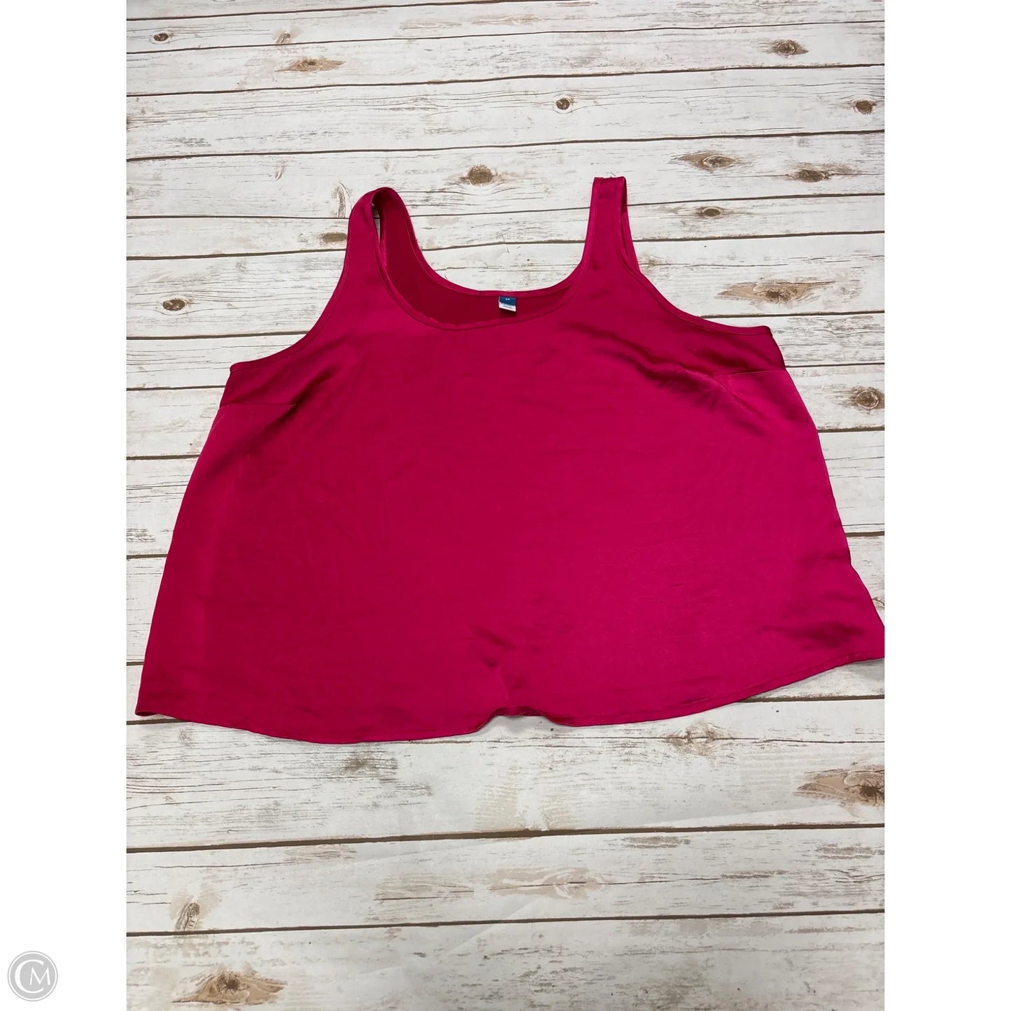 Top Sleeveless By Old Navy In Pink, Size: 2x