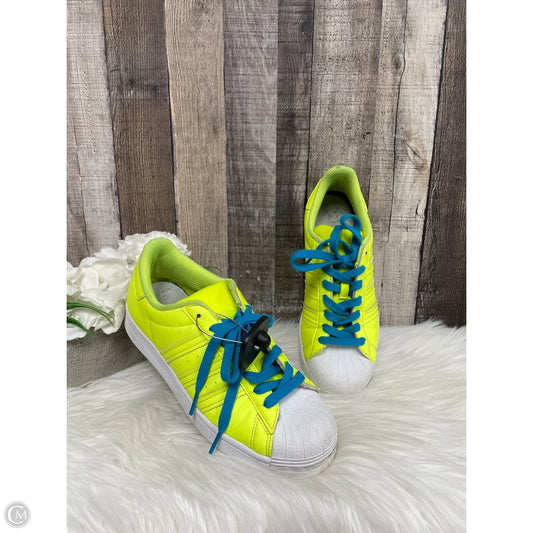 Shoes Sneakers By Adidas In Yellow, Size: 7.5