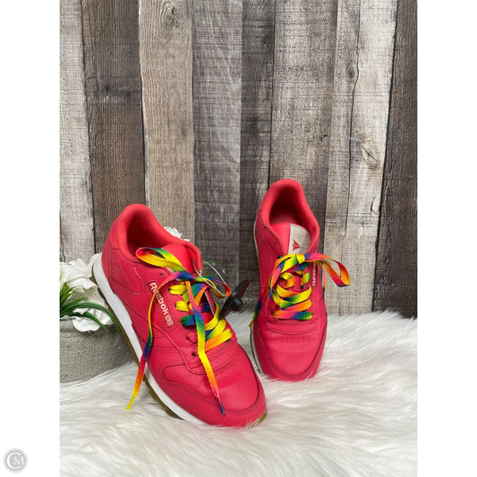 Shoes Sneakers By Reebok In Pink, Size: 8