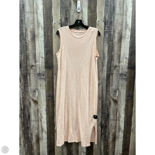 Dress Casual Midi By Universal Thread In Pink, Size: M