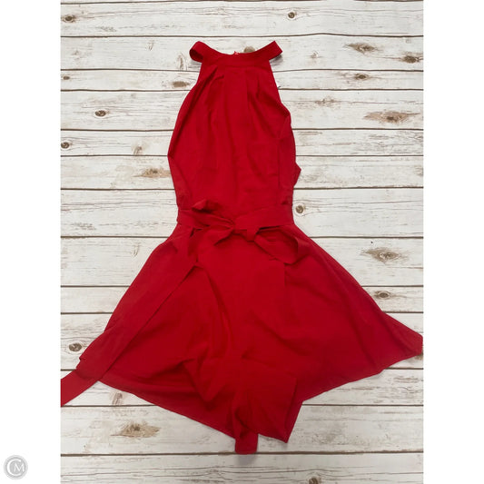 Romper By Shein In Red, Size: 4x