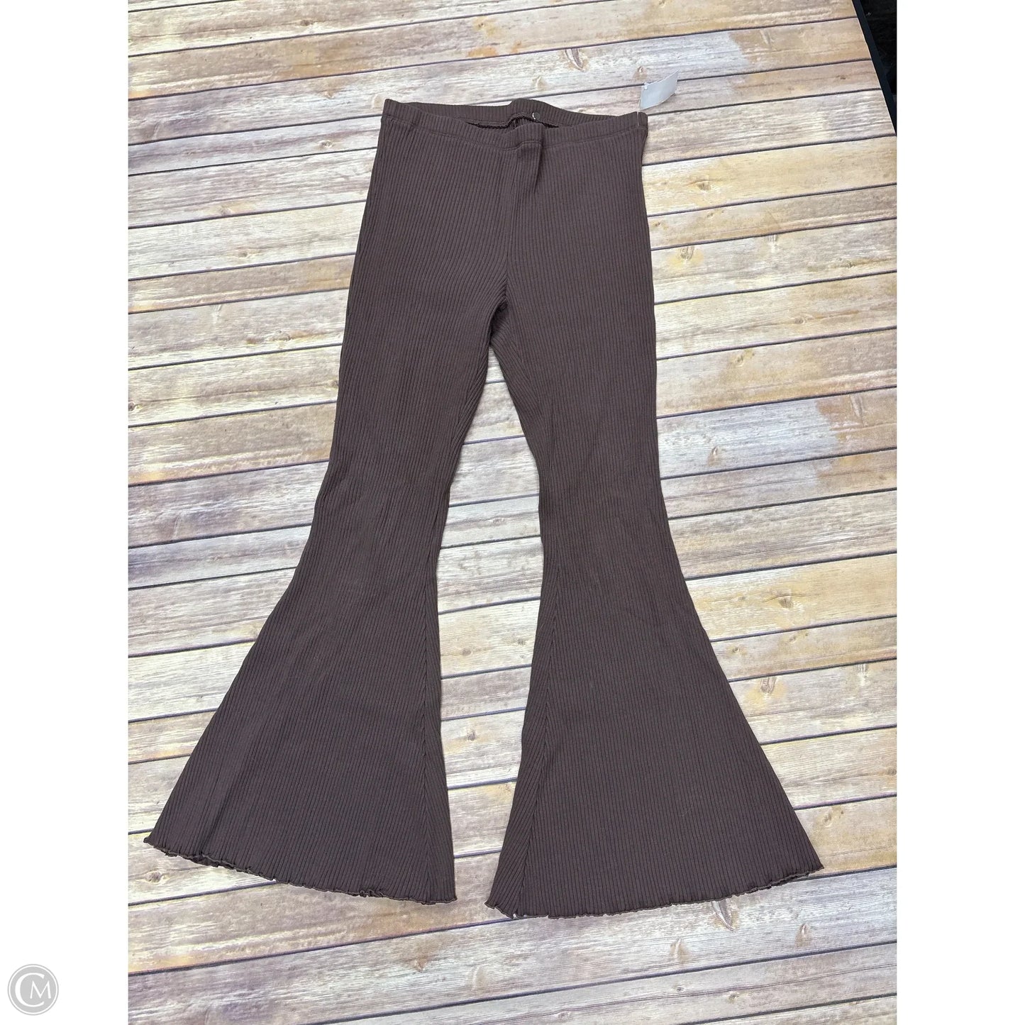 Pants Leggings By Aerie In Brown, Size: L