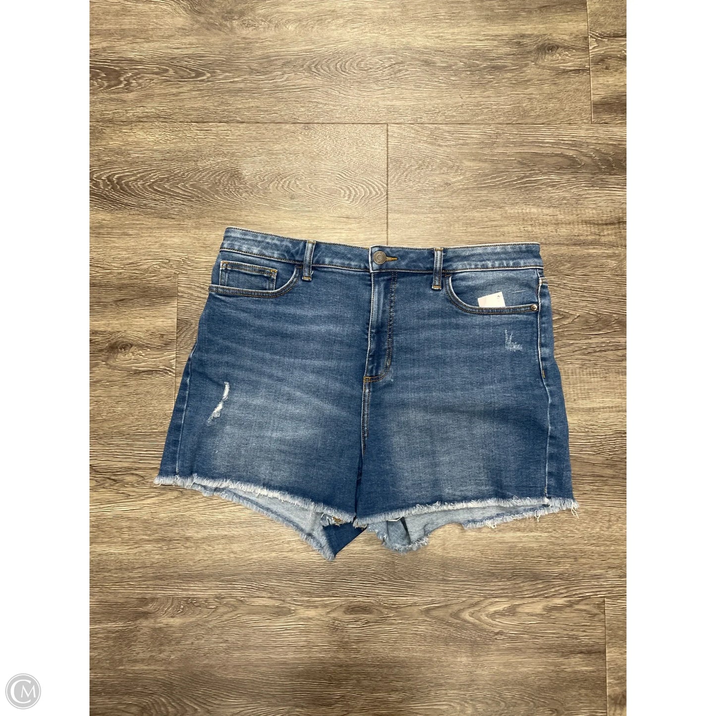 Shorts By Lc Lauren Conrad In Blue Denim, Size: 16