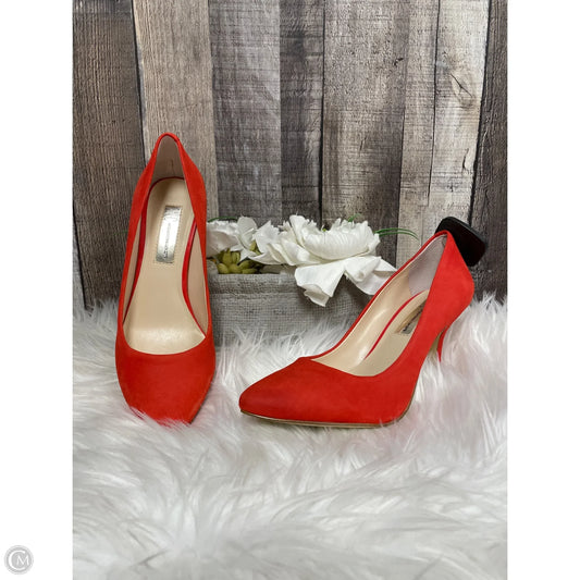 Shoes Heels Stiletto By International Concepts In Orange, Size: 6.5