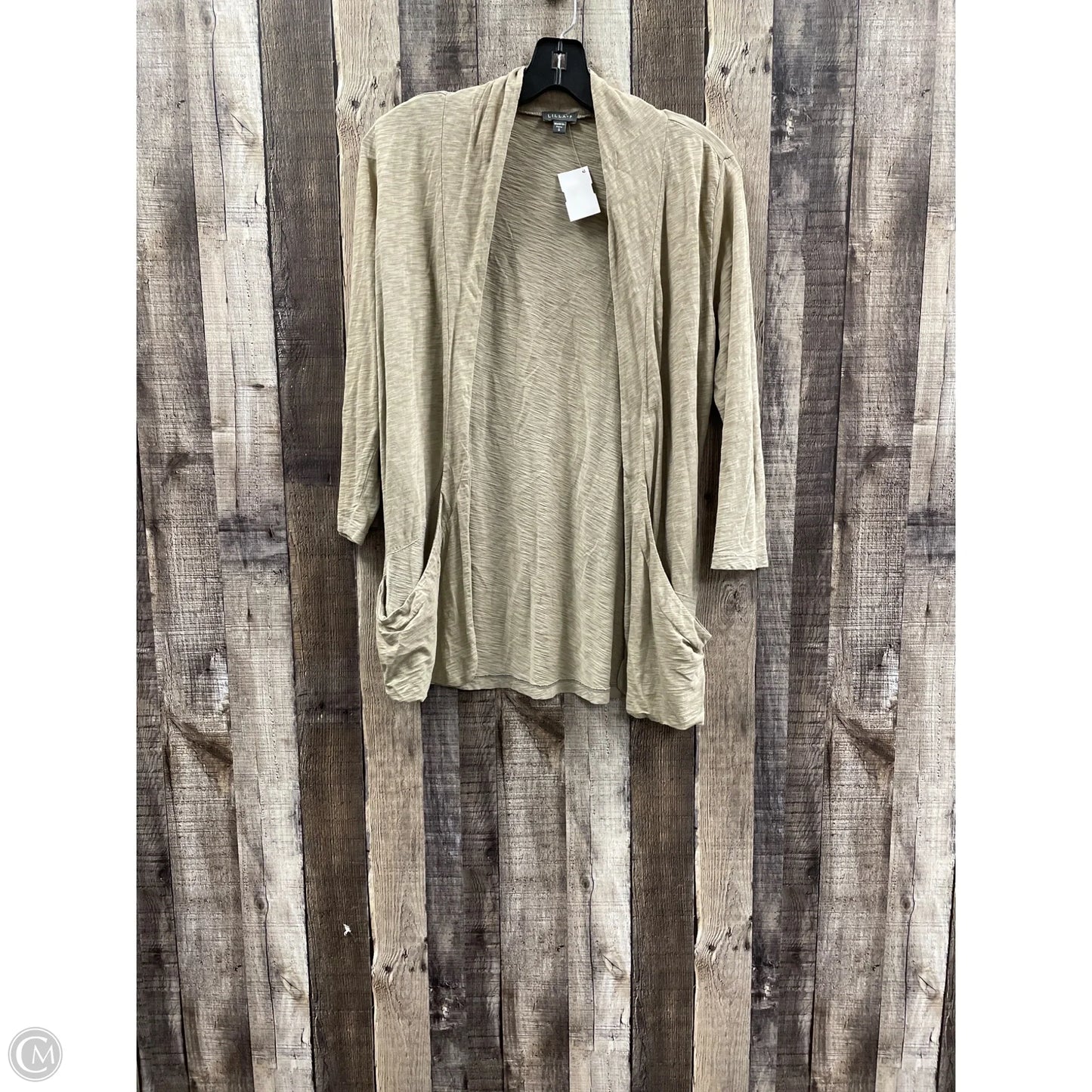 Cardigan By Lilla P In Tan, Size: S