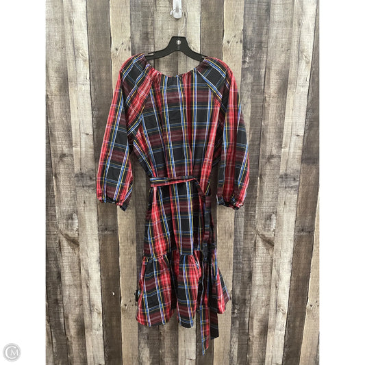 Dress Casual Maxi By Draper James In Checkered Pattern, Size: Xl