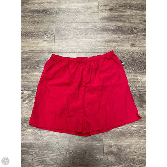 Athletic Shorts By Athletic Works In Red, Size: Xl