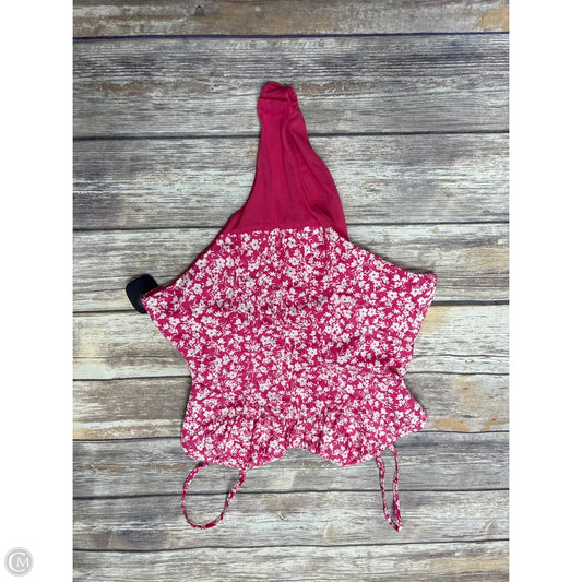 Bodysuit By Zara In Pink & White, Size: M