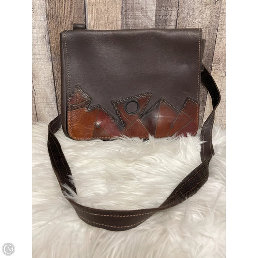 Crossbody Leather By Cme, Size: Medium
