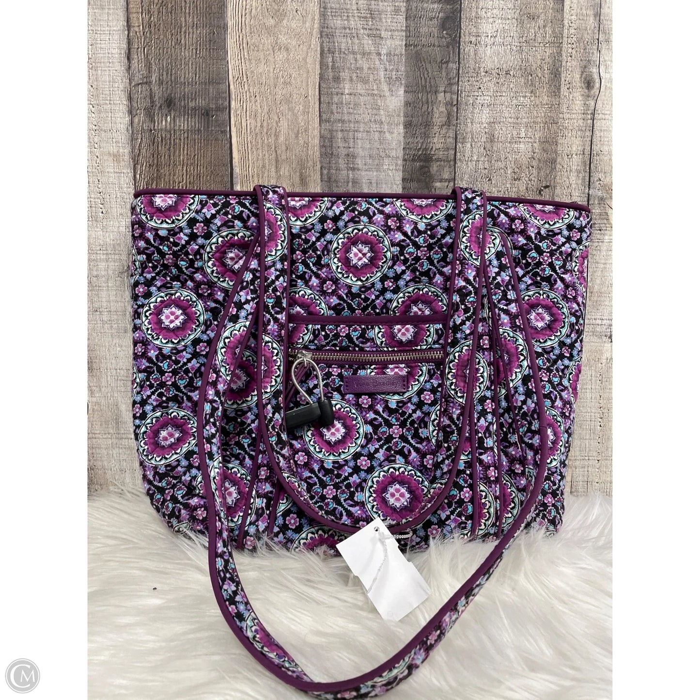 Handbag By Vera Bradley, Size: Medium