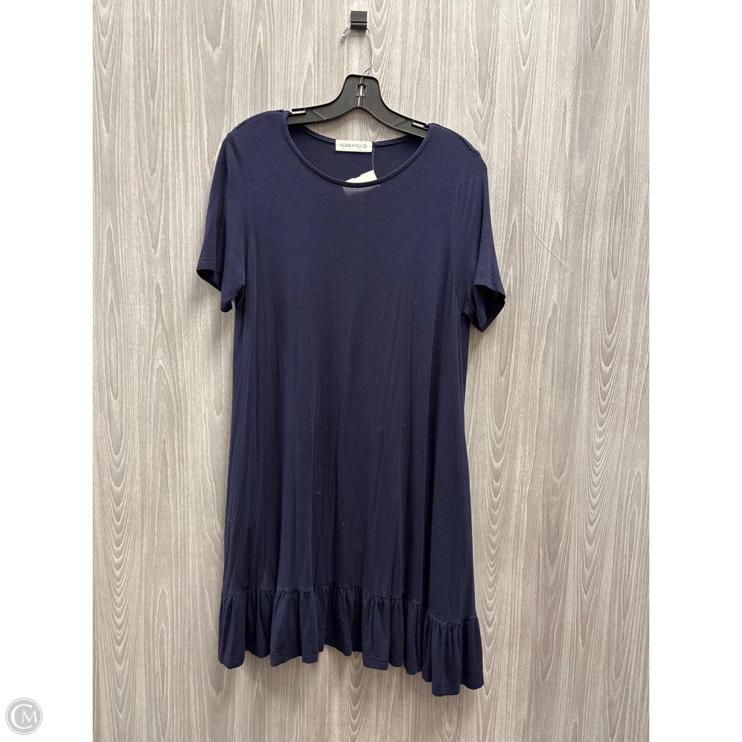 Dress Casual Short By Cme In Navy, Size: L