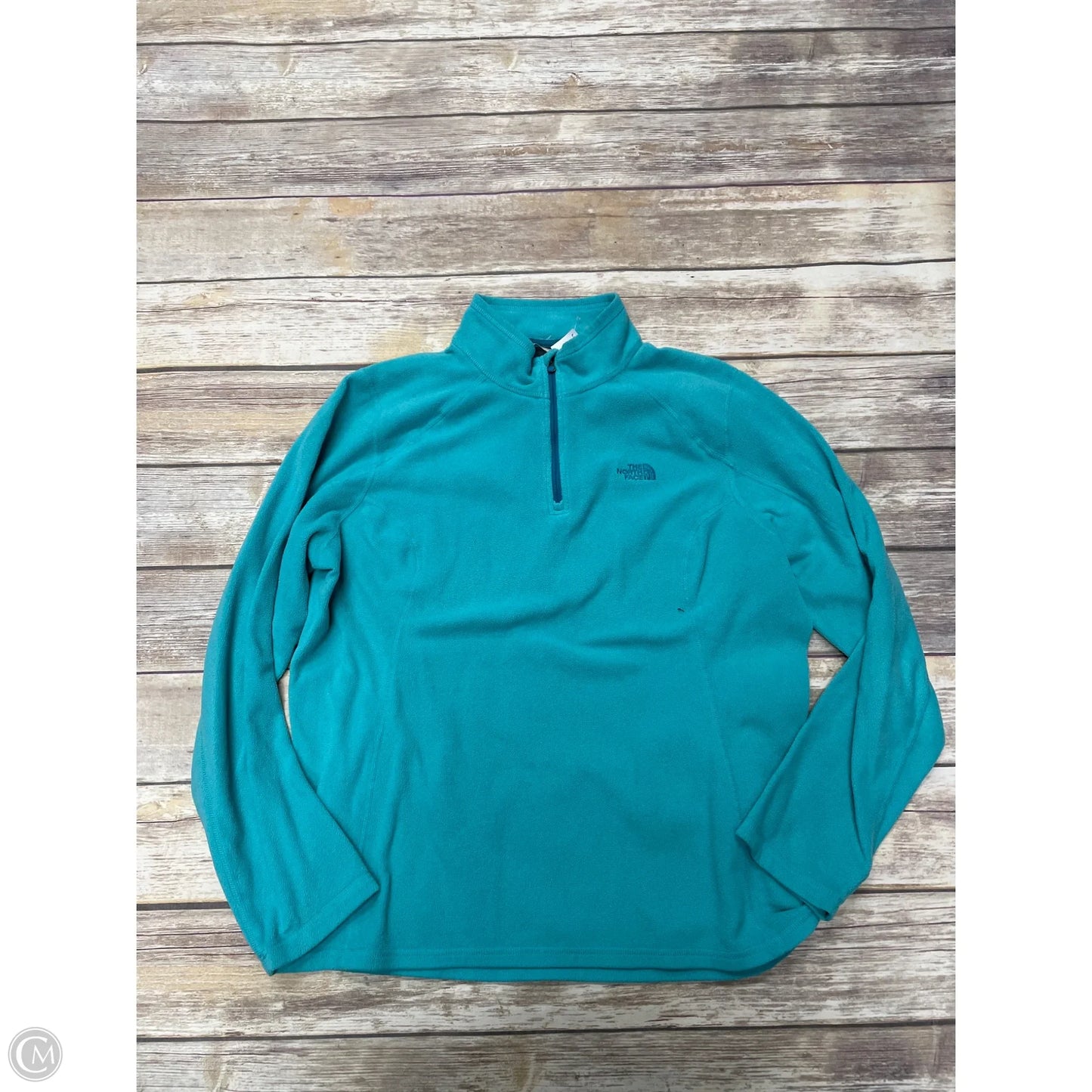 Jacket Fleece By The North Face In Teal, Size: Xl