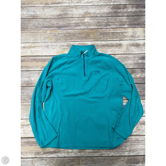 Jacket Fleece By The North Face In Teal, Size: Xl