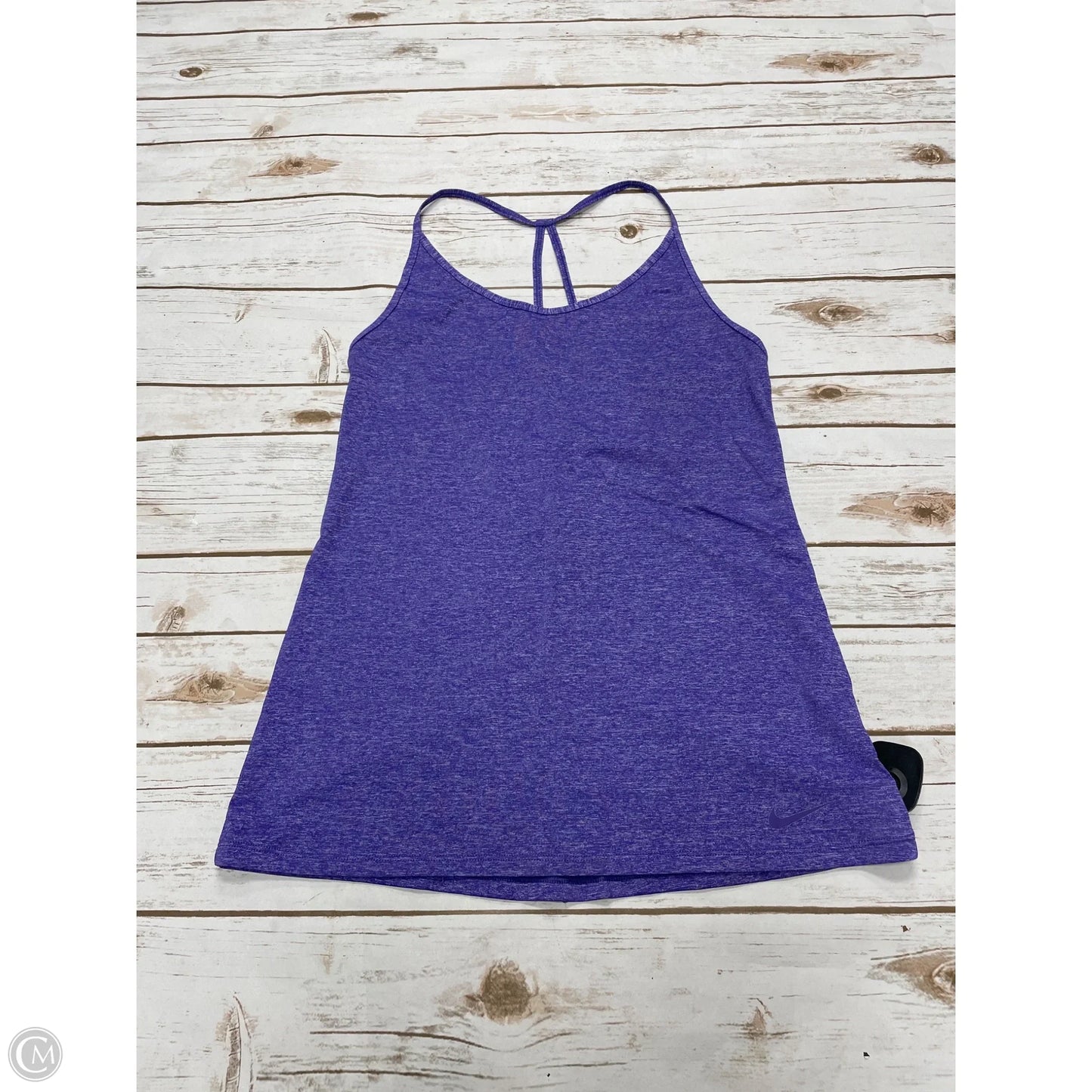 Athletic Tank Top By Nike In Purple, Size: L