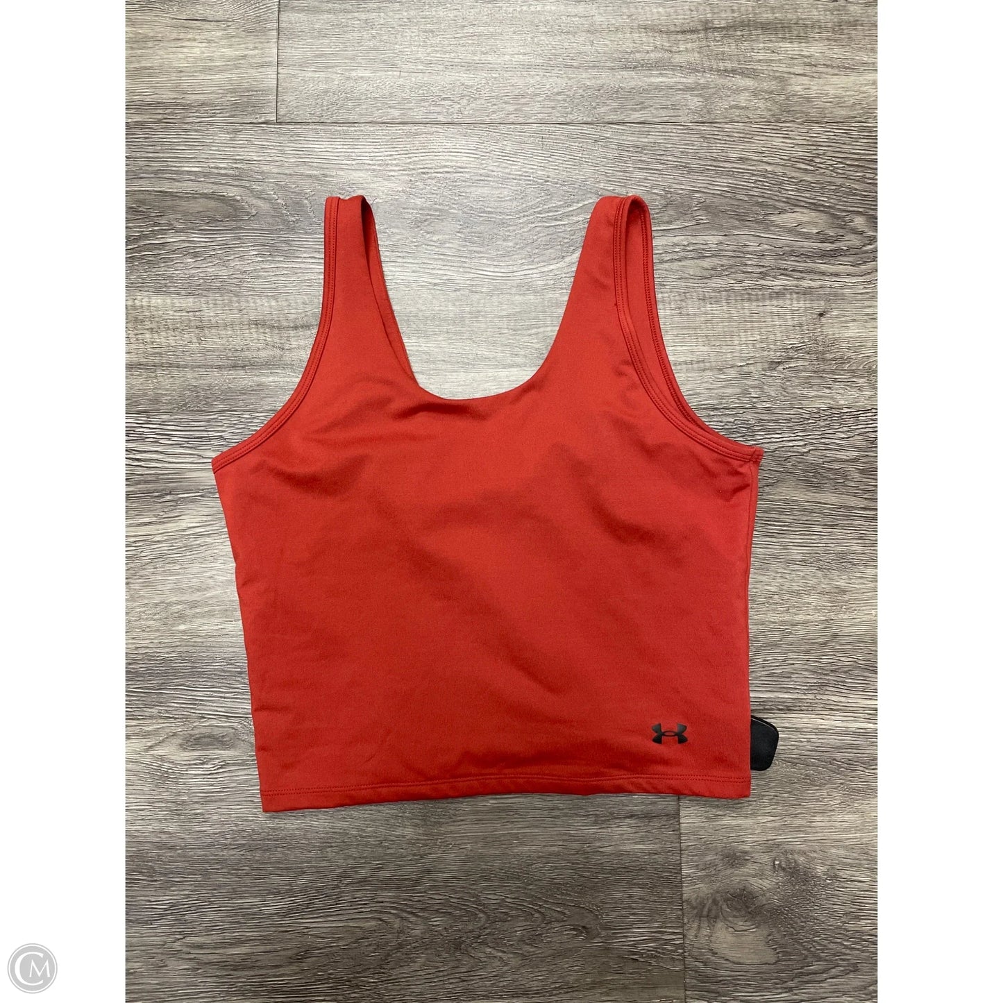 Athletic Tank Top By Under Armour In Red, Size: L
