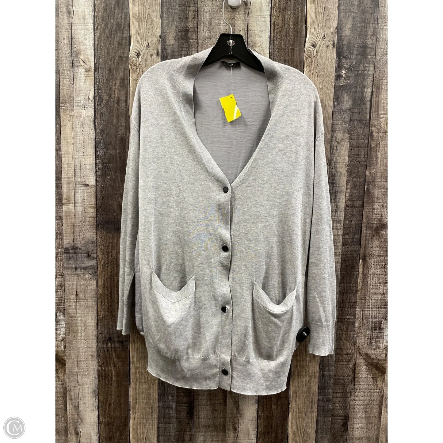 Cardigan By Atm In Grey, Size: Xs
