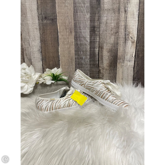 Shoes Sneakers By Keds In Gold & Silver, Size: 7