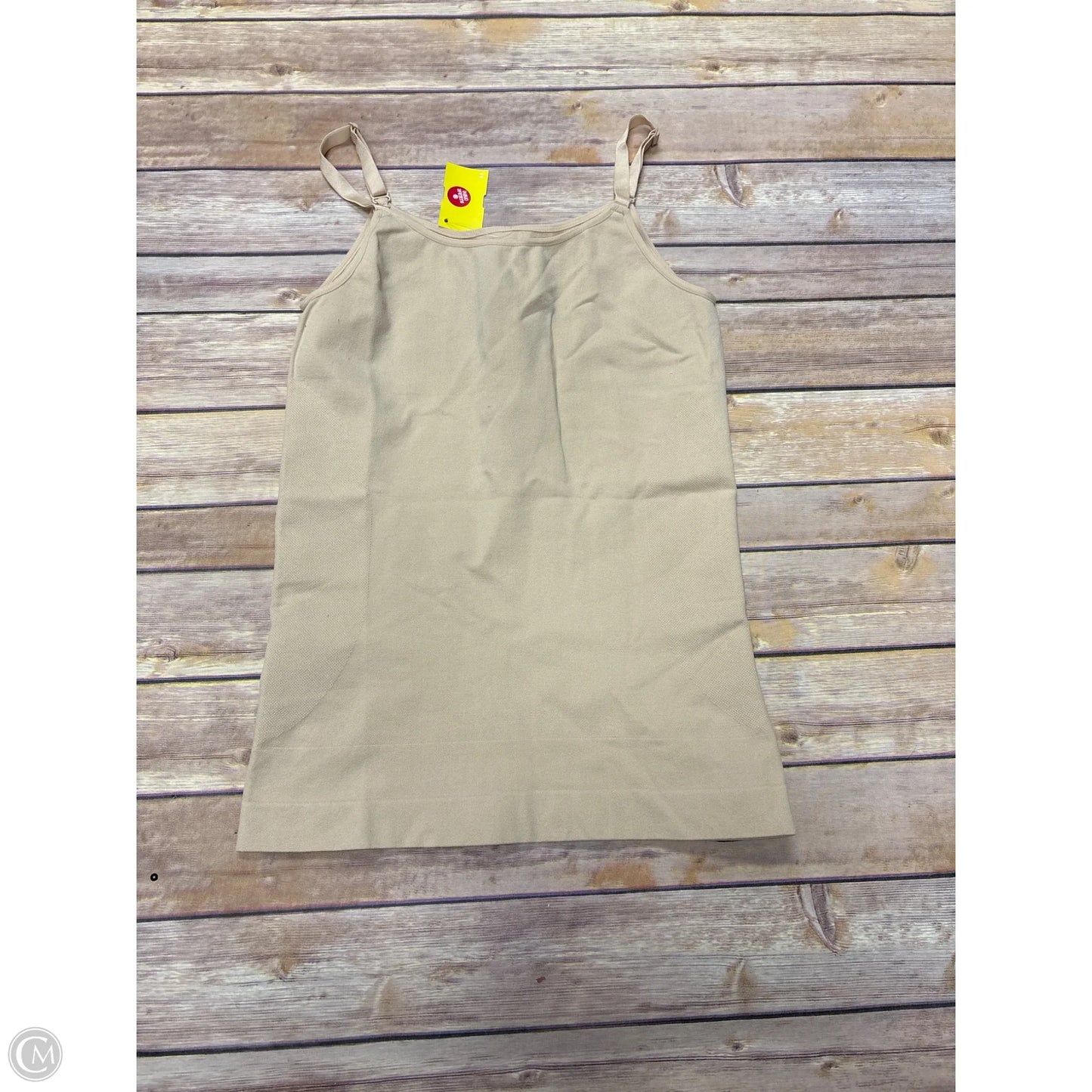 Top Cami By Cme In Tan, Size: Xl