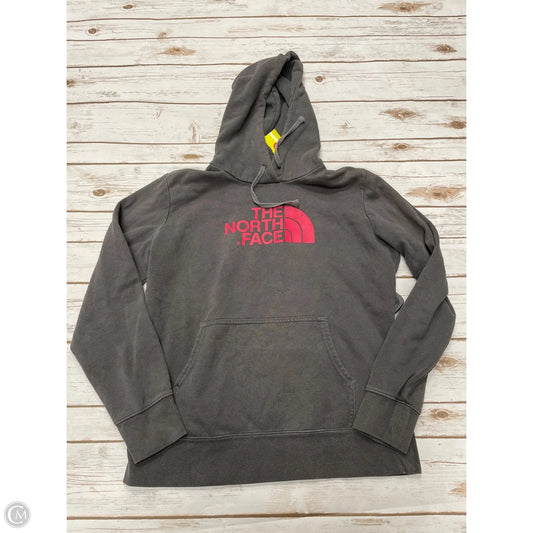 Sweatshirt Hoodie By The North Face In Grey, Size: L